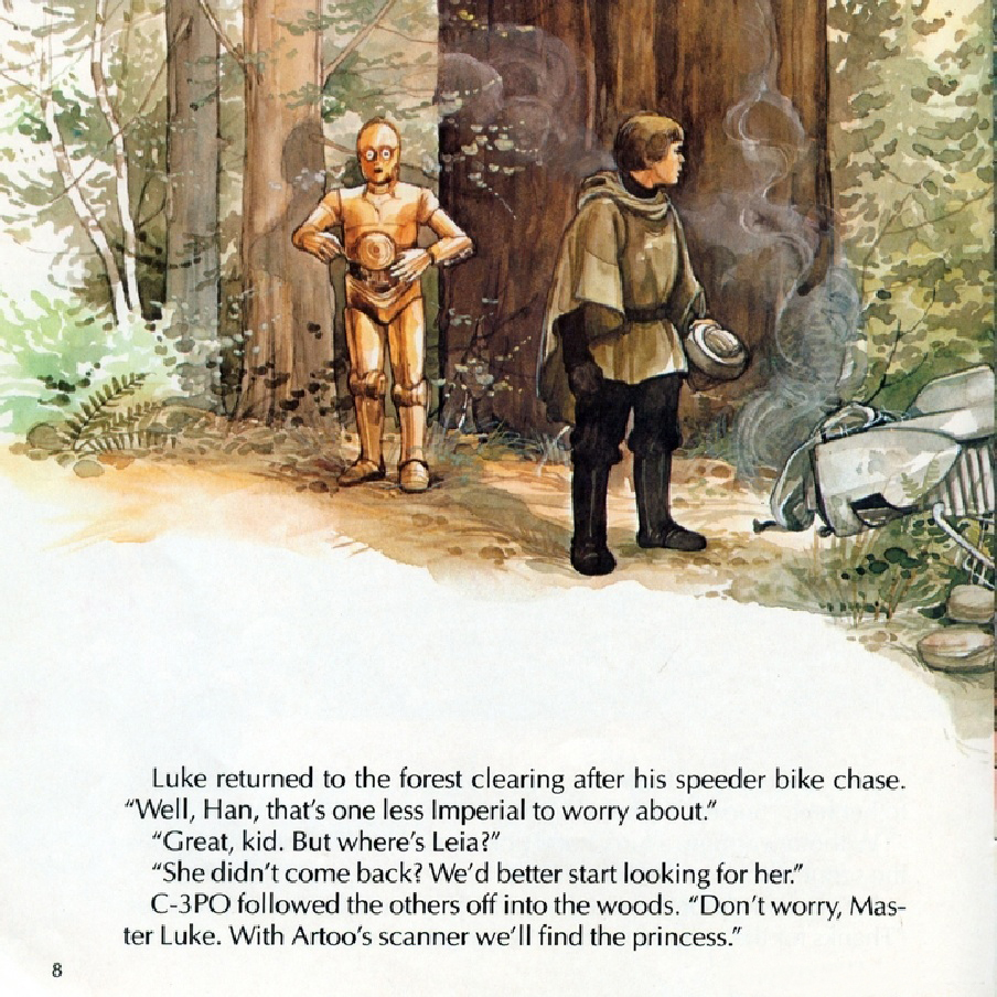 Return of the Jedi - The Ewoks Join the Fight (10),绘本,绘本故事,绘本阅读,故事书,童书,图画书,课外阅读